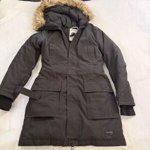 Aritzia Golden by TNA Bancroft Black Warmest Parka Altitude Series Goose Down S